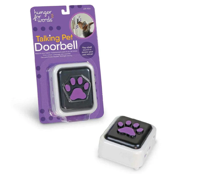 Hunger for Words Talking Pet Doorbell