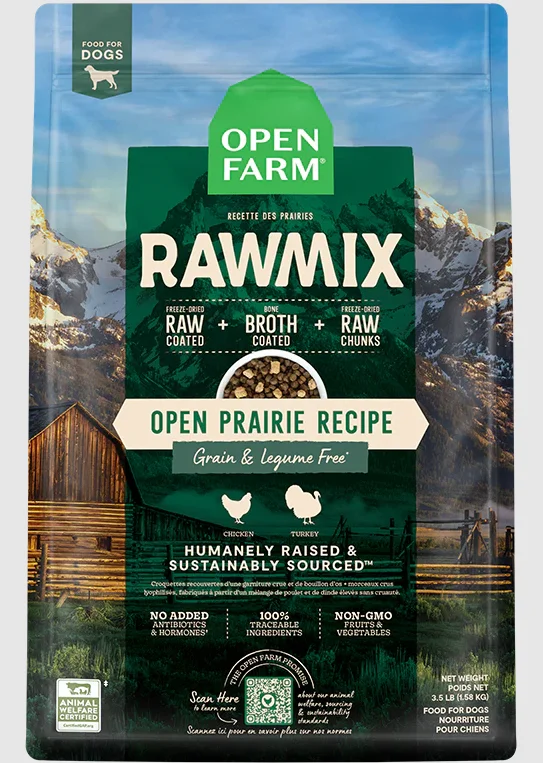 Open Farm Open Prairie Grain-Free RawMix