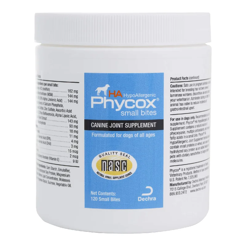 Phycox H/A Small Bites, 120 ct