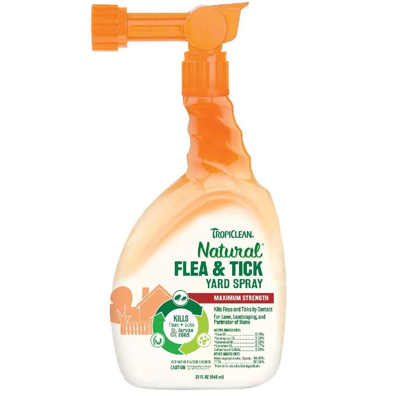 TROPICLEAN FLEA & TICK SPRAY FOR YARD 32oz