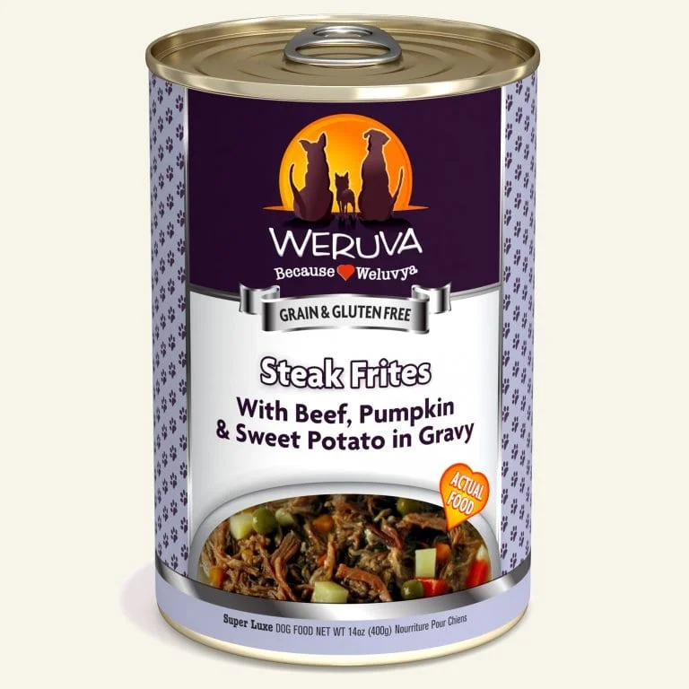 Weruva Steak Frites Dog Cans