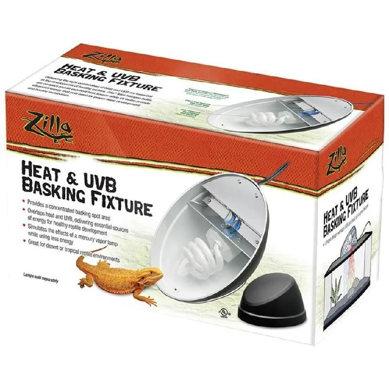 Zilla Mini Heat & UVB Basking Fixture