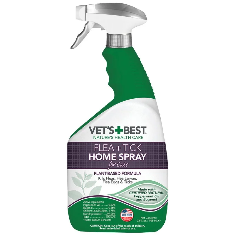 Vet’s Best Flea & Tick Home Spray For Cats 945ml