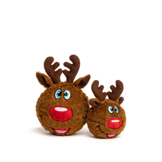 Fabdog Reindeer faball® (Large: 4" height/width/depth)