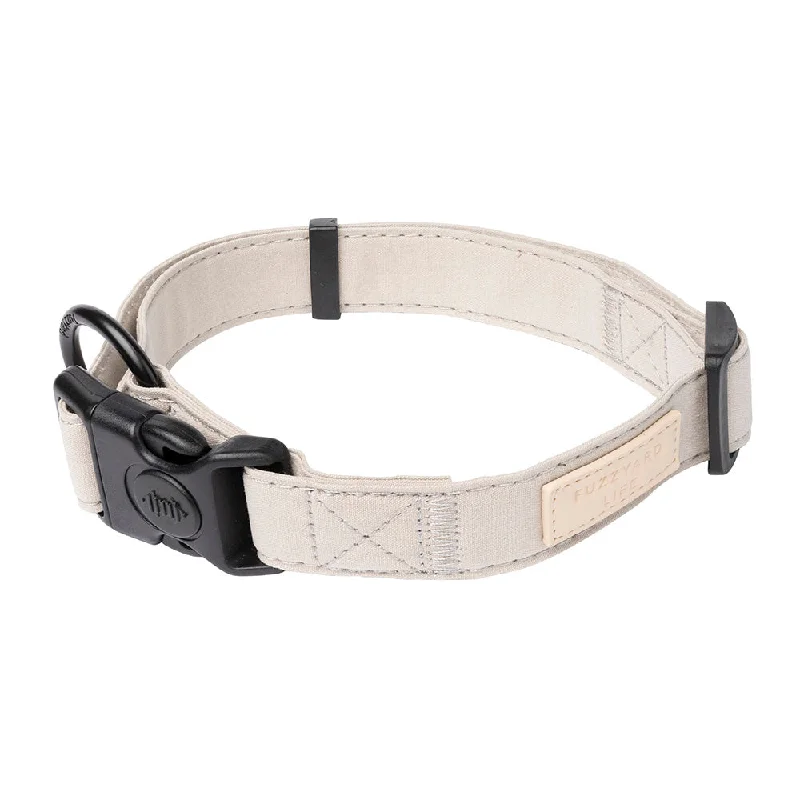 Fuzzyard Dog Collar Life Sandstone L