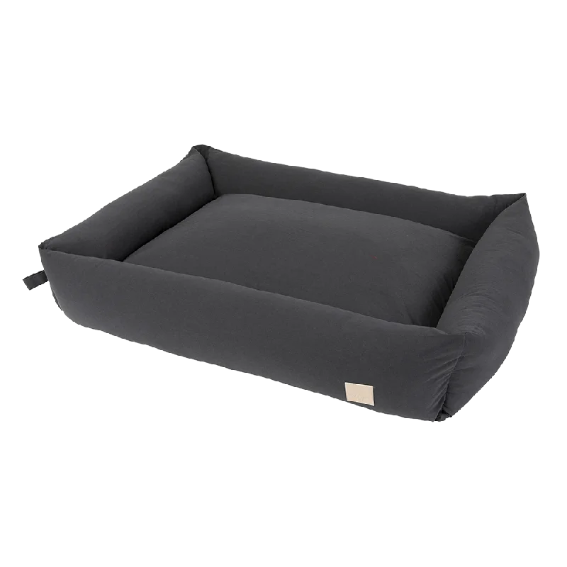 Fuzzyard Pet Bed Premium Lounge Life Slate Grey L