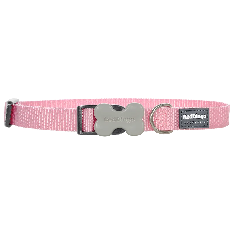 Red Dingo Dog Collar Pink (15mm x 24-36cm)